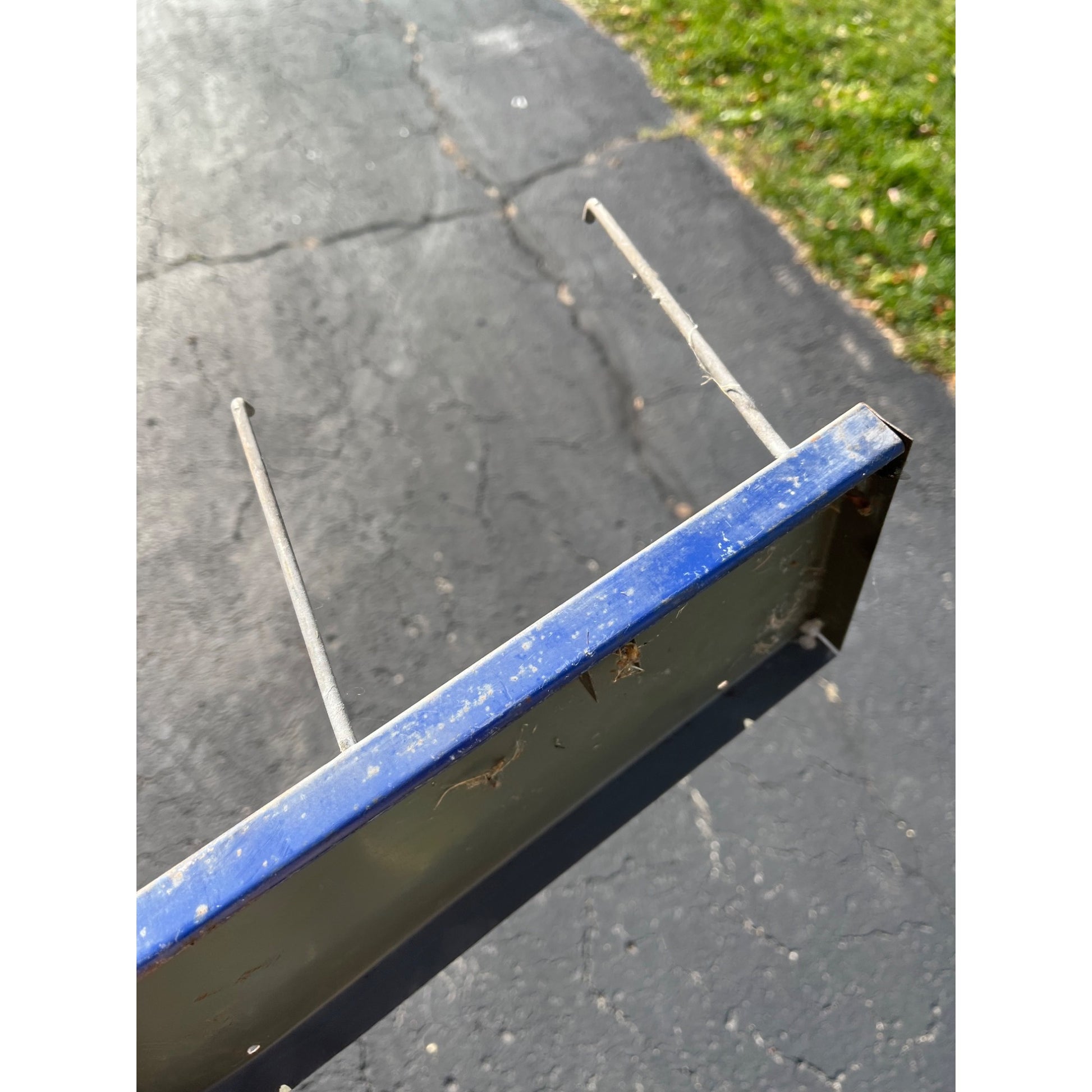 Original Vintage Pure Oil Company Radiator Hose Fan Belts Advertising Sign Rack