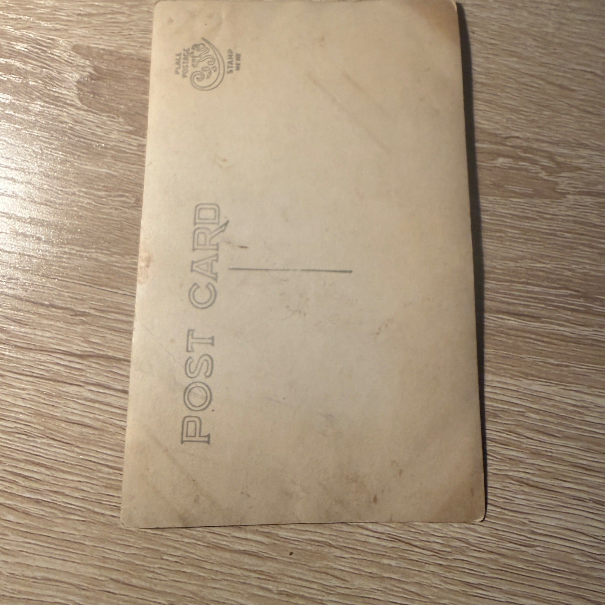 RPPC Postcard Military Man in Uniform Canadian Army? World War 1 Circa WW1