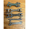 Lot John Deere Case Script Cut wrenches Van Brunt Ornate Tractor Implement Tools