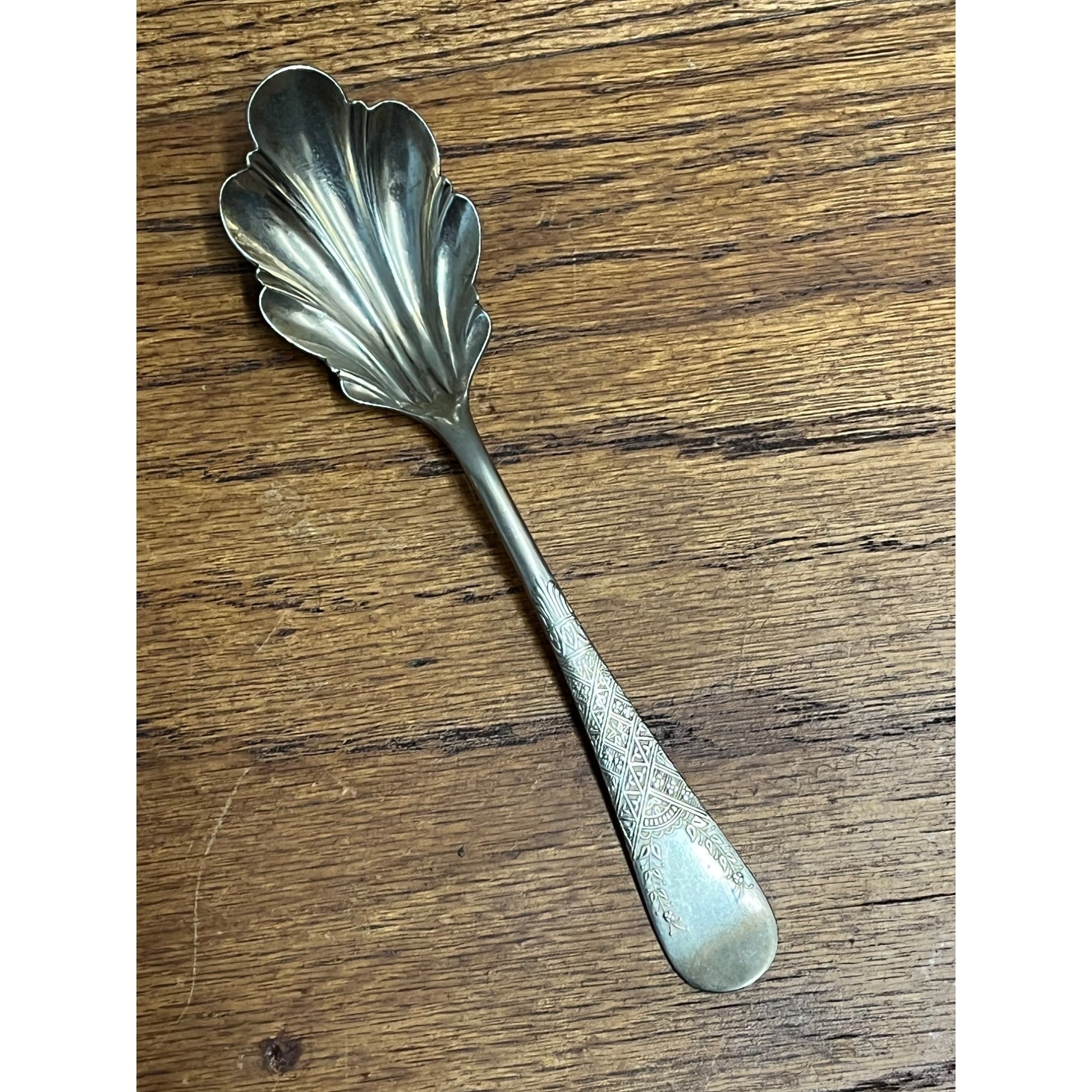 Vintage Sterling Silver 24 Gram Spoon + Nickel Silver Spoons