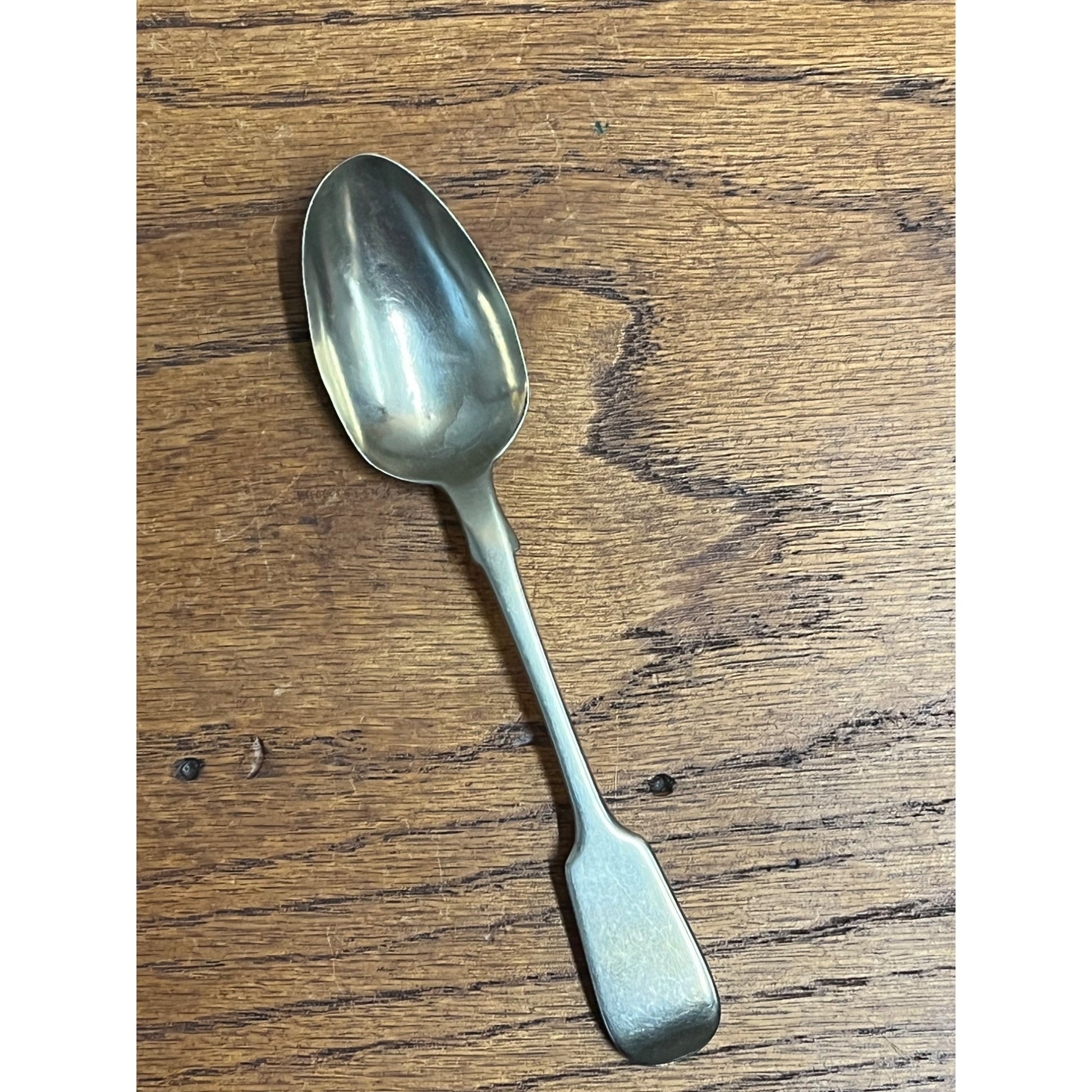 Vintage Sterling Silver 24 Gram Spoon + Nickel Silver Spoons