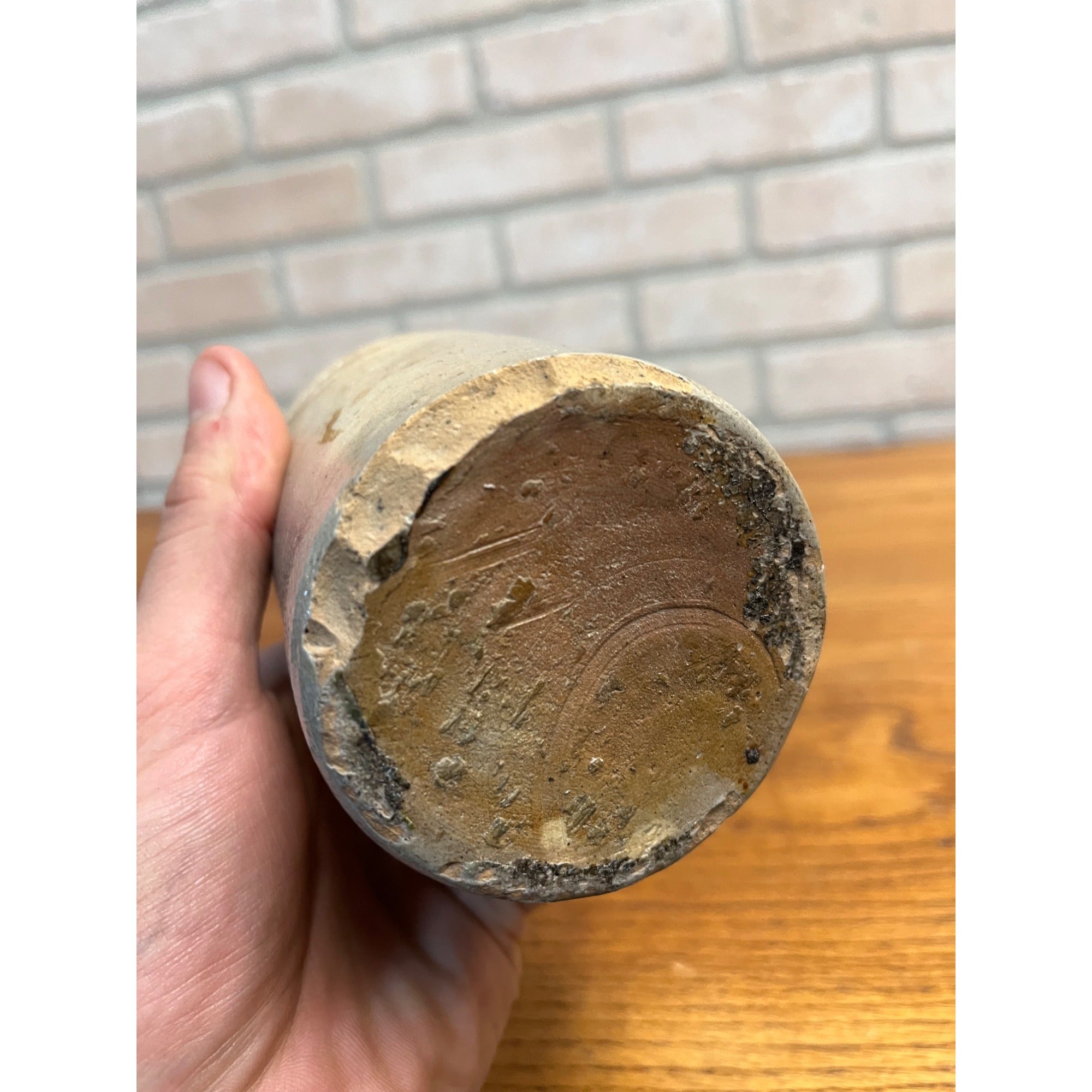 Antique Charles Gipfel Union Brewery Milwaukee Wis. Clay Stoneware Beer Bottle