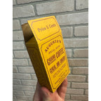 Vintage Early 1900s Augusta Grocery Co. GA Ground Coffee Box 5 Cents Chicory