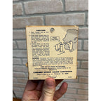 Vintage 1960s-70s Sucrets Sore Throat Spray Bottle Anesthetic Medicine Package