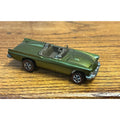 Vintage Hot Wheels Redline 1969 Olive Classic ’57 T-Bird - Dark Int, High Grade!