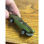 Vintage Hot Wheels Redline 1969 Olive Classic ’57 T-Bird - Dark Int, High Grade!