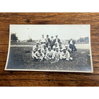 Vintage c1910s Fashion Baseball Team Club Photo Ironwood Michigan Snapshot MI