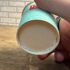Vintage Blue Diet Way Cola 1950s Sample Soda Paper Wax Promotional Cup