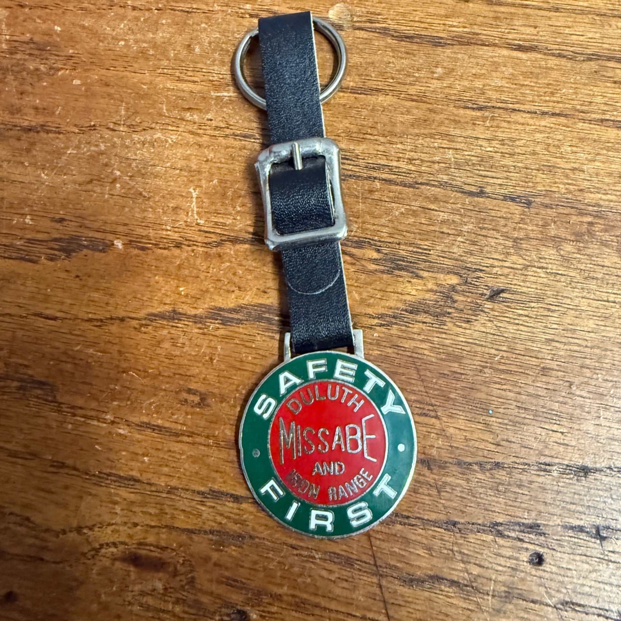 Duluth Missabe and Iron Range Railroad Safety First Watch Fob
