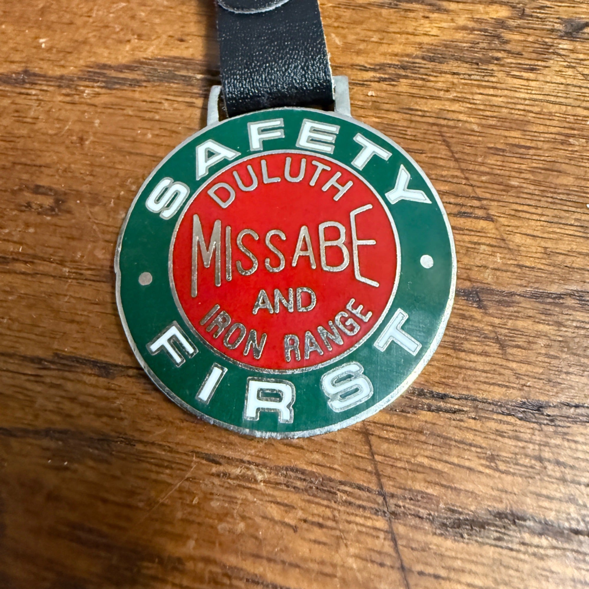 Duluth Missabe and Iron Range Railroad Safety First Watch Fob