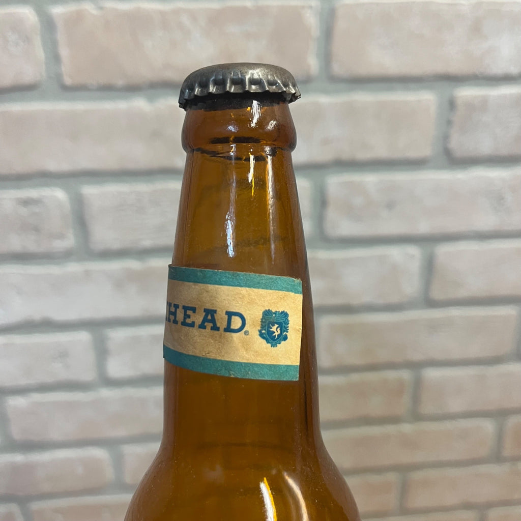 970s Fox Head 400 Beer 12 OZ bottle Waukesha, Wisconsin Empty