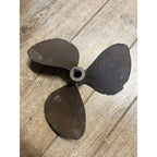 Vintage Chris Craft Brass Propeller Boat 11" Dia - 504 RH