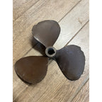 Vintage Chris Craft Brass Propeller Boat 11" Dia - 504 RH