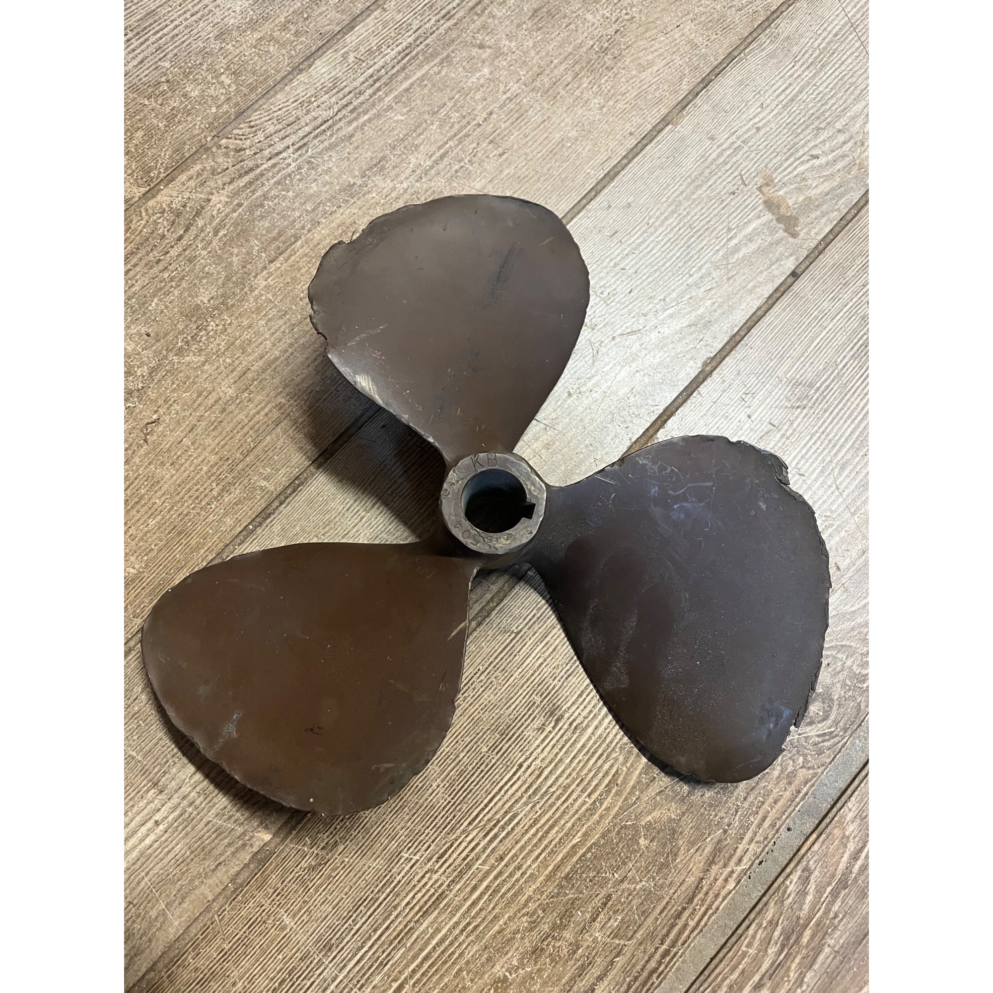 Vintage Chris Craft Brass Propeller Boat 11" Dia - 504 RH