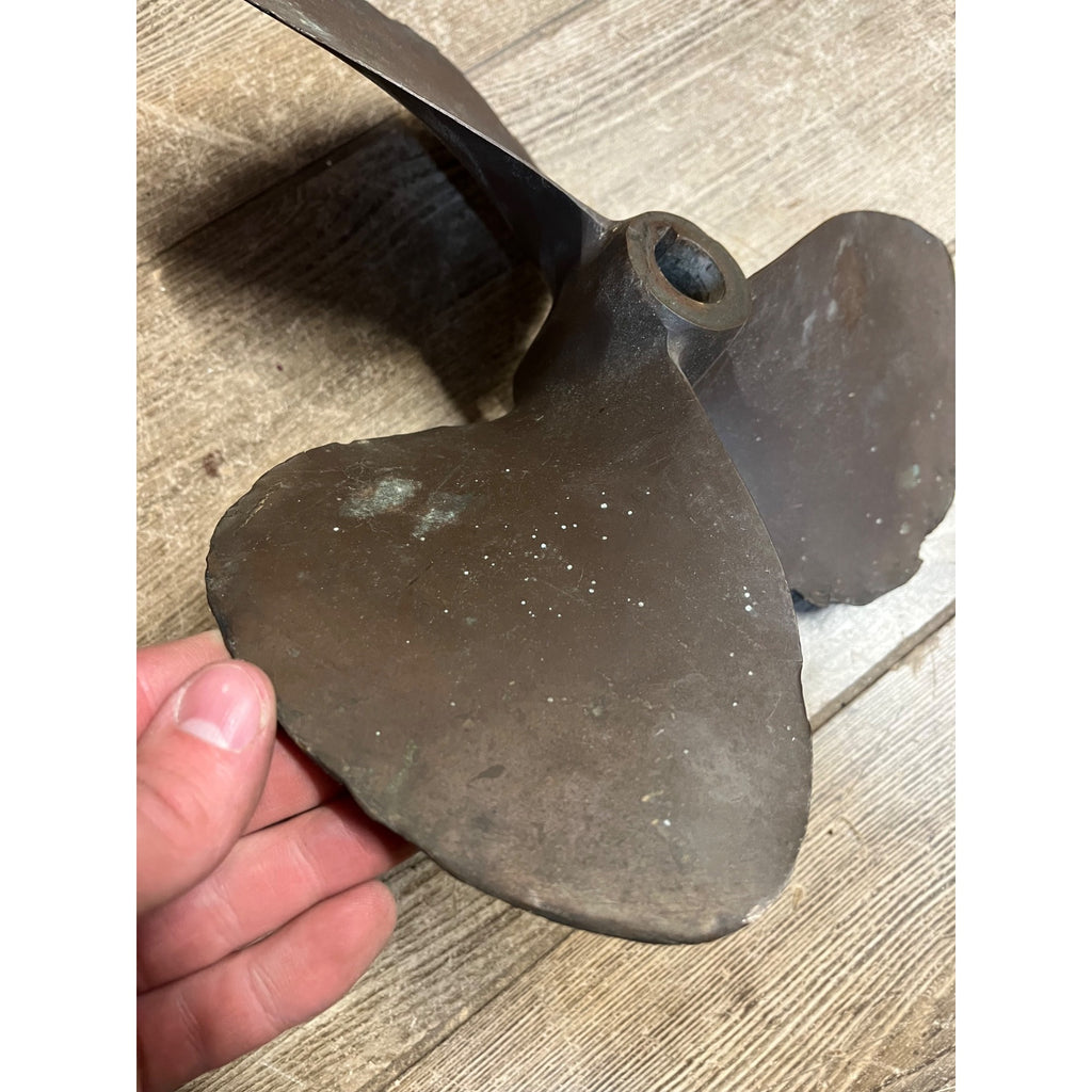 Vintage Chris Craft Brass Propeller Boat 11" Dia - 504 RH