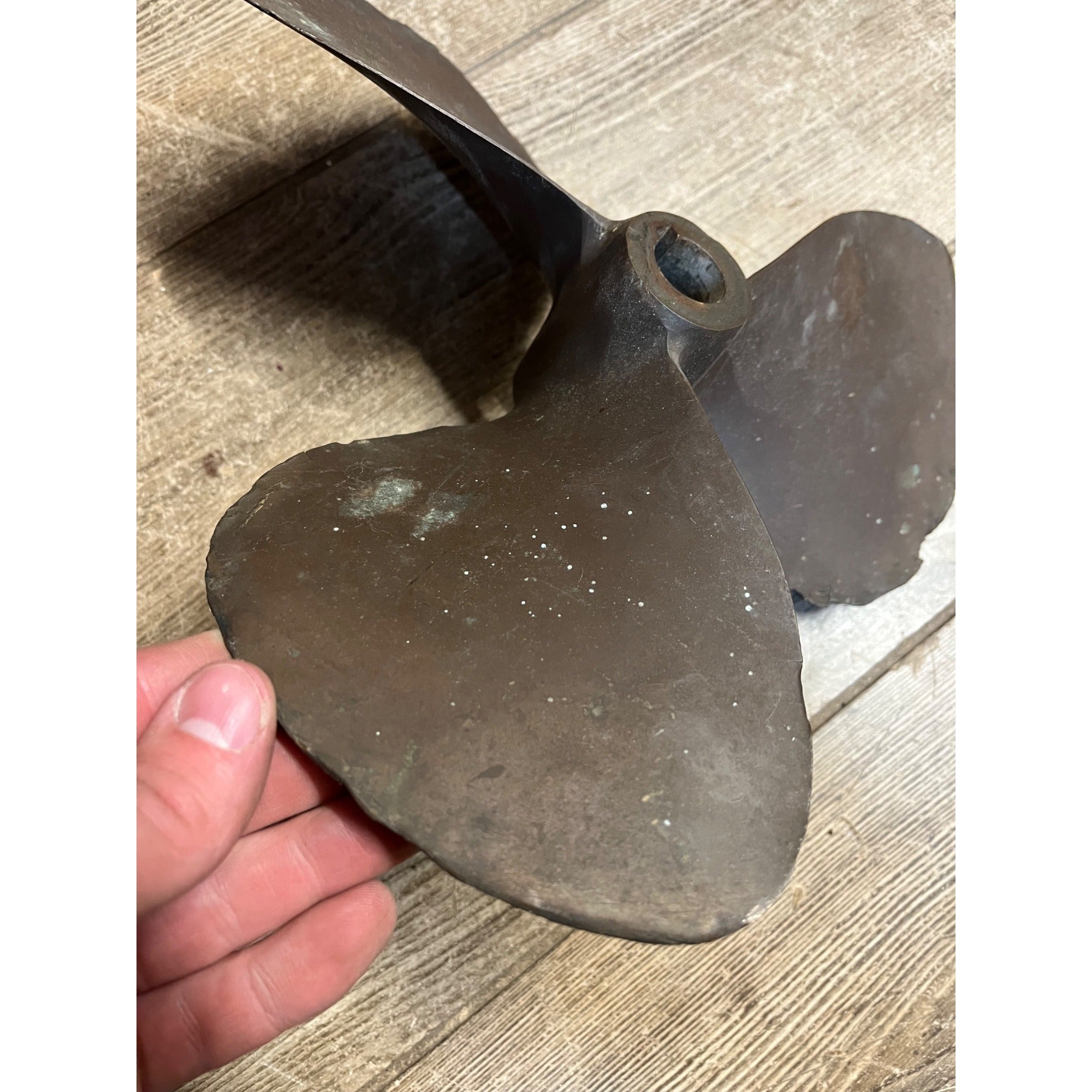 Vintage Chris Craft Brass Propeller Boat 11" Dia - 504 RH