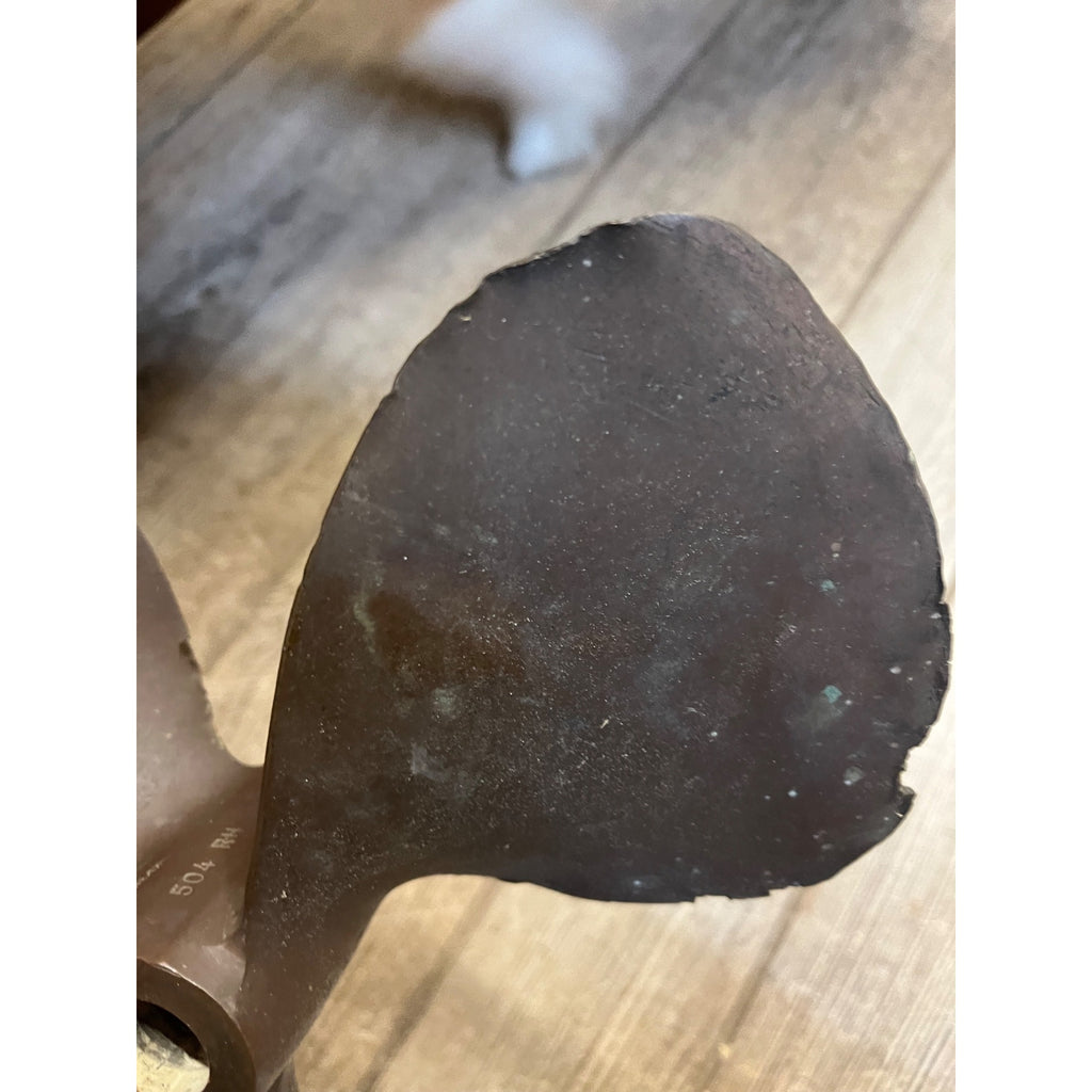 Vintage Chris Craft Brass Propeller Boat 11" Dia - 504 RH