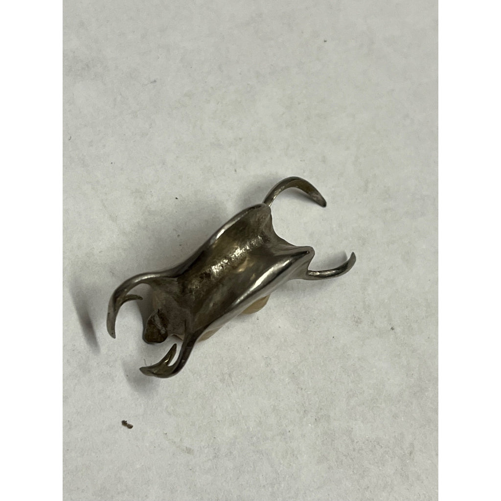 Vintage Scrap Metal Partial Denture Teeth Tooth Bridge Dental Medical Oddity