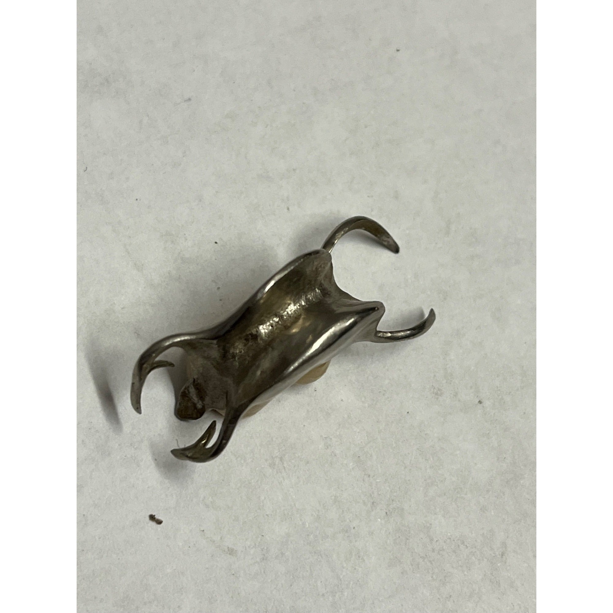 Vintage Scrap Metal Partial Denture Teeth Tooth Bridge Dental Medical Oddity
