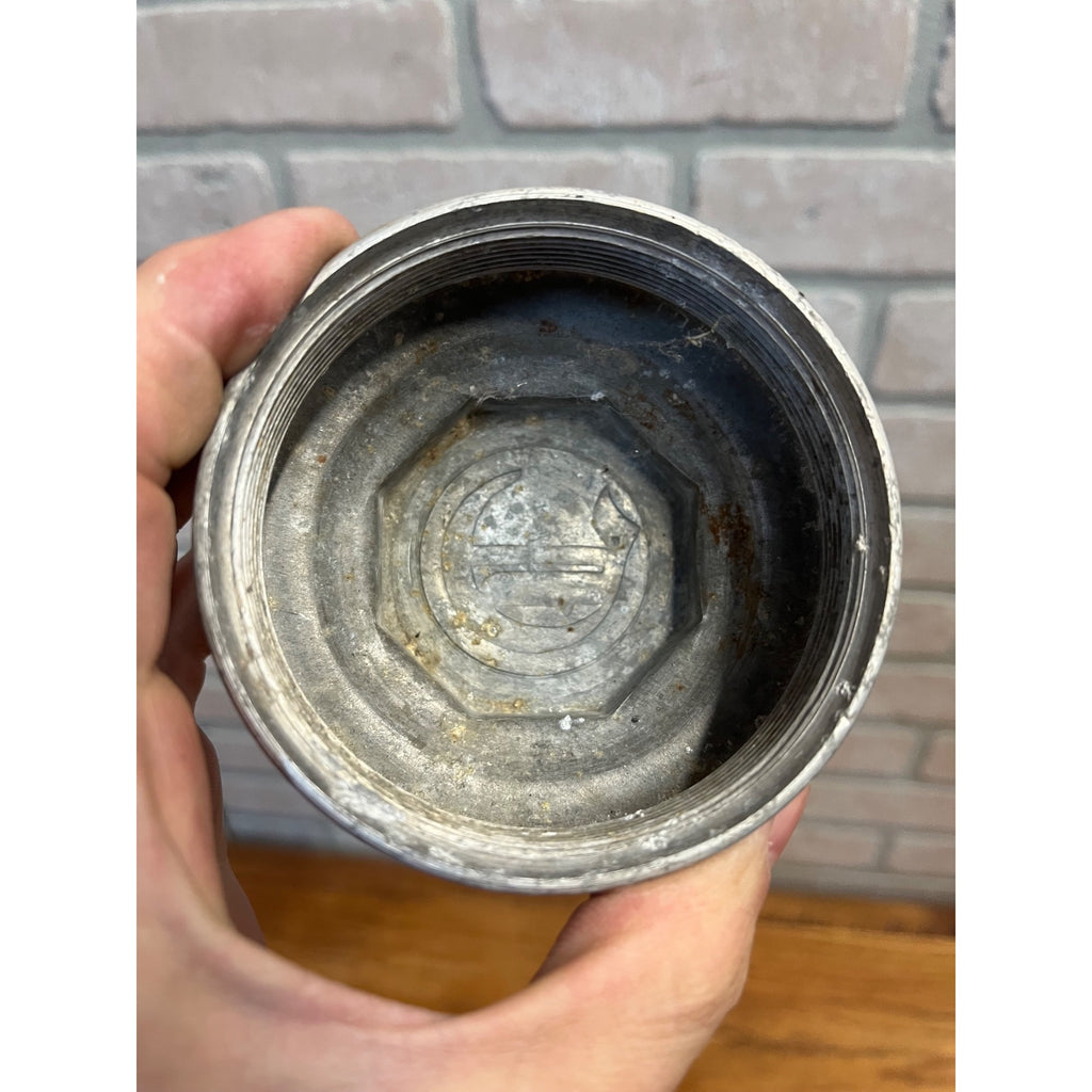 Original 1920s Chrysler Car Automobile Thread-On Cap Grease Dust Cover