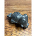 Antique Primitive Pewter Turkey Thanksgiving Ice Cream Mold Hinged Country