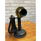 Antique Kellogg Chicago Candlestick Telephone Pat 1901 Rewired Desk Phone