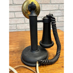 Antique Kellogg Chicago Candlestick Telephone Pat 1901 Rewired Desk Phone