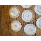 Buchan Thistle Serving Scotland Stoneware Pottery (10) 6-1/2" Dessert Plates Salad