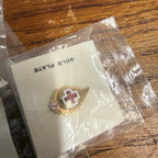 Lot of 5 Vintage Gallon Blood Donor Lapel Pin's American Red Cross Gold Plated 5, 6,7,8