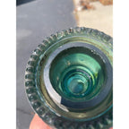 Antique Hemingray No. 40 Aqua Blue Green Glass Telephone Insulator Pat. 1893