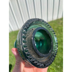 Antique Hemingray No. 40 Aqua Blue Green Glass Telephone Insulator Pat. 1893