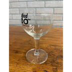 VINTAGE FOX HEAD 400 BEER ACL DRINKING GLASS FOX HEAD BREWING CO WAUKESHA WI