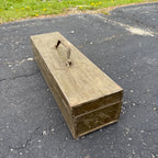 VTG Antique Fishing Tackle Lure Box Metal HOBART WATERTITE Tray MPLS MINN