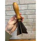 Antique Primitive Cross Blade Food Chopper Kitchen Tool Farmhouse