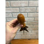 Antique Primitive Cross Blade Food Chopper Kitchen Tool Farmhouse