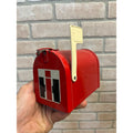 Vintage International Harvester IH Farm Miniature Mailbox Bank Miniature Metal USA
