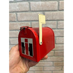 Vintage International Harvester IH Farm Miniature Mailbox Bank Miniature Metal USA