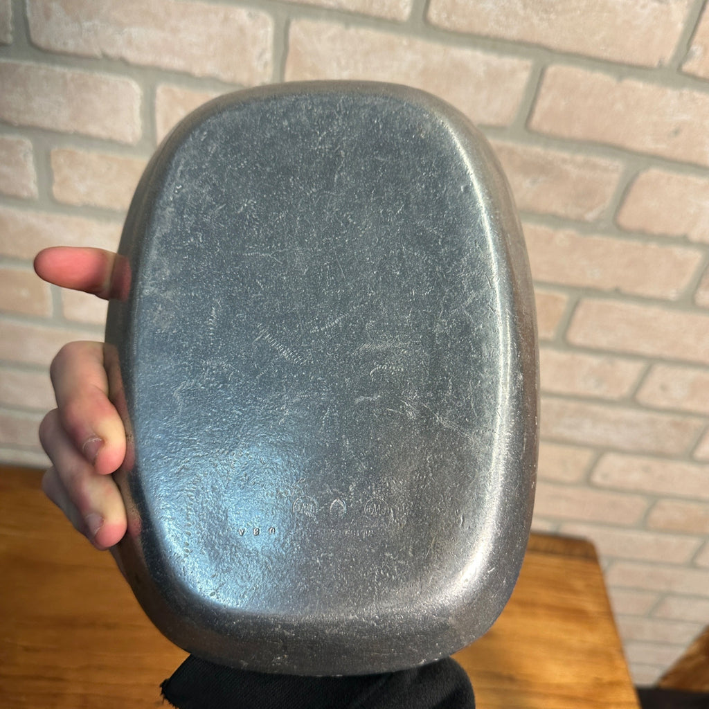 Vintage Wilton Armetale Pewter Bread Tray "Give Us This Day Our Daily Bread”