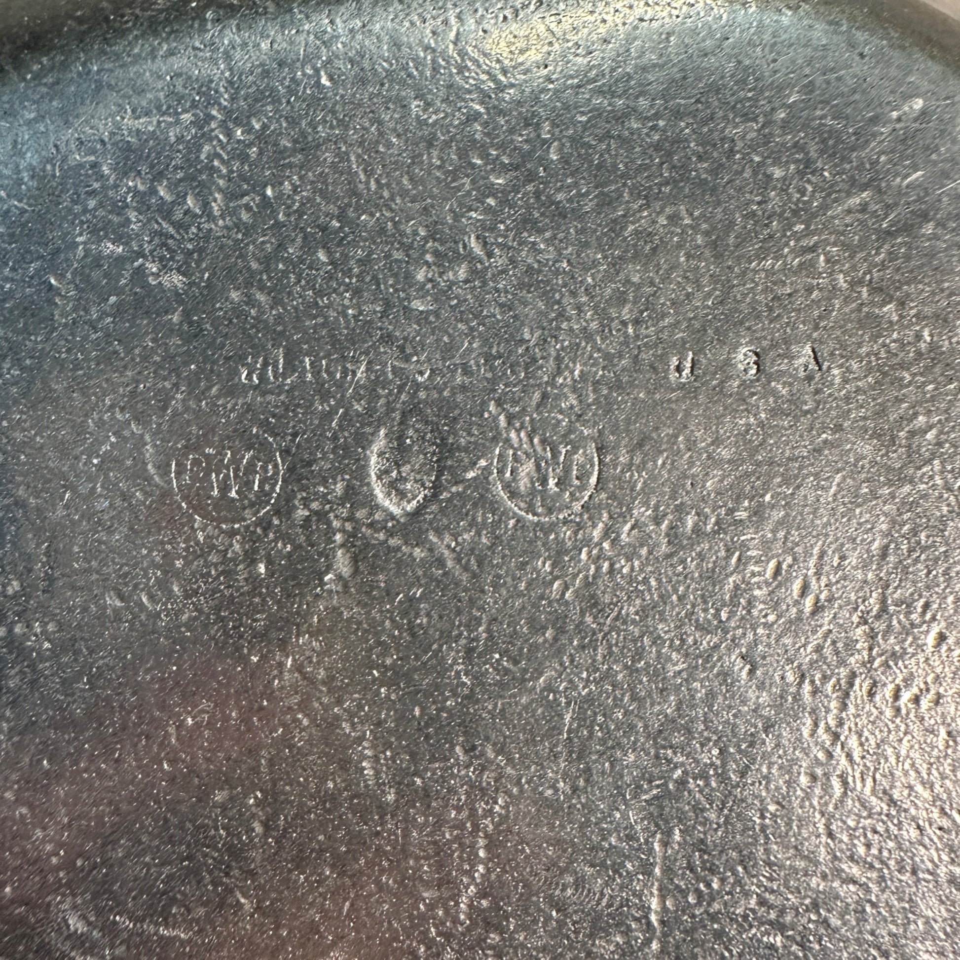 Vintage Wilton Armetale Pewter Bread Tray "Give Us This Day Our Daily Bread”