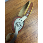 Antique Vintage Hernia Belt Medical Device Oddity Leather Ohio Truss Co. 1900s