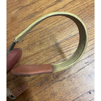 Antique Vintage Hernia Belt Medical Device Oddity Leather Ohio Truss Co. 1900s