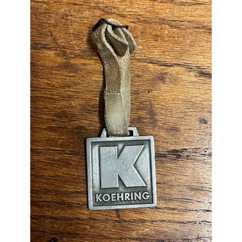 Vintage Koehring Heavy Construction Equipment Milwaukee Advertising Watch Fob