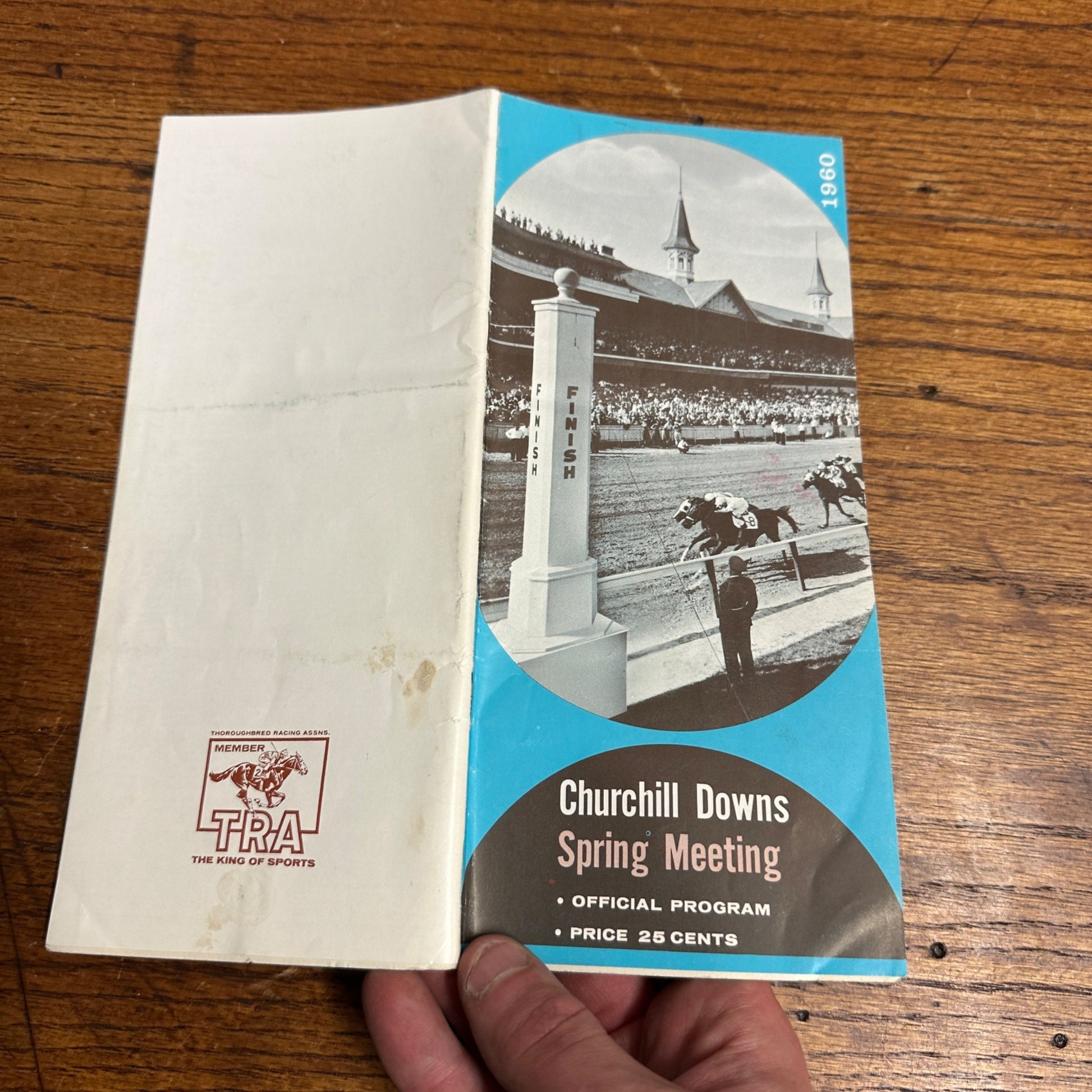 Original 1960 Spring Meeting Official Program Churchill Downs Vintage