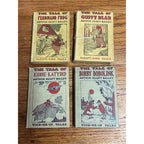 Lot of 4 Vintage Hardcover Arthur Scott Bailey Children's Books Tuck Me in Sleepy Time