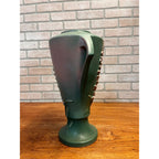 Large 16" Roseville Foxglove Green Double Handled ArtDeco Flower Vase 55-16