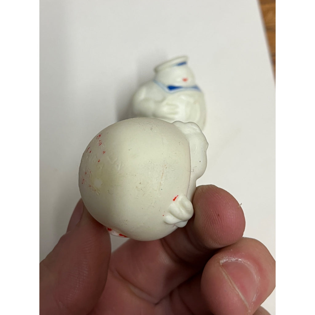 Vintage 1986 The Real Ghostbusters Spitballs Logo Stay Puft LJN - As-Is