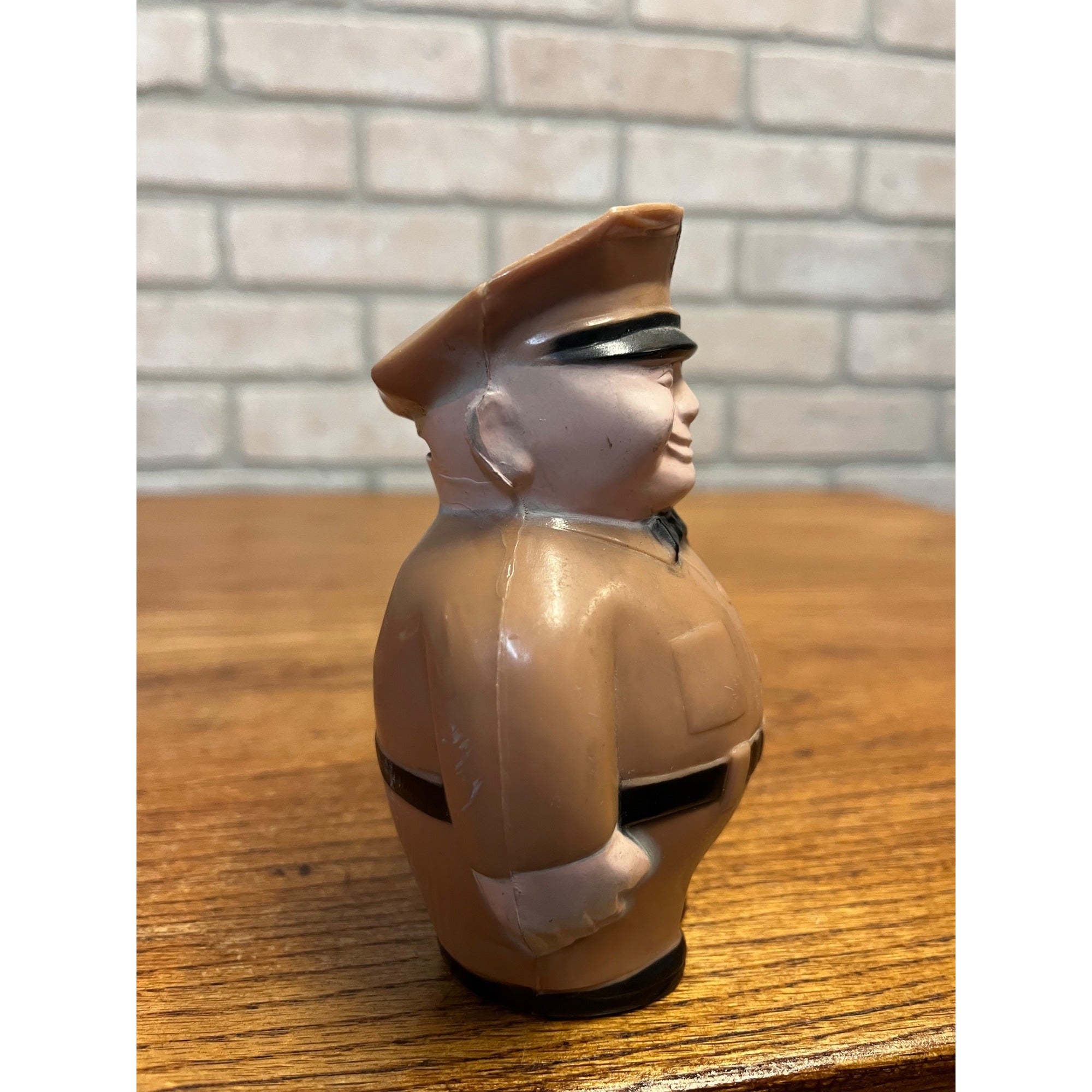 Vintage 1950s Phillips 66 Service Station Attendant Advertising Plastic Coin Bank
