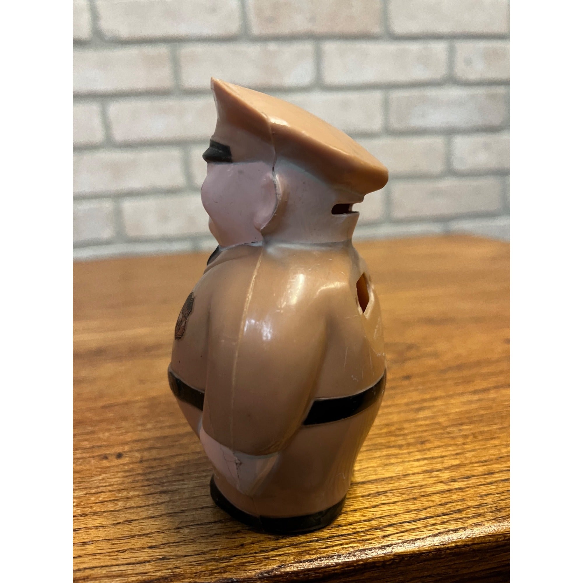 Vintage 1950s Phillips 66 Service Station Attendant Advertising Plastic Coin Bank