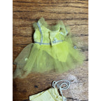 Vintage 1960s Ideal Tammy Doll Family Outfit Budding Ballerina Yellow 9360-2