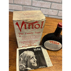 Vintage Vinol Family Tonic Bottle Box Insert Full Unopened Chester Kent Medicine